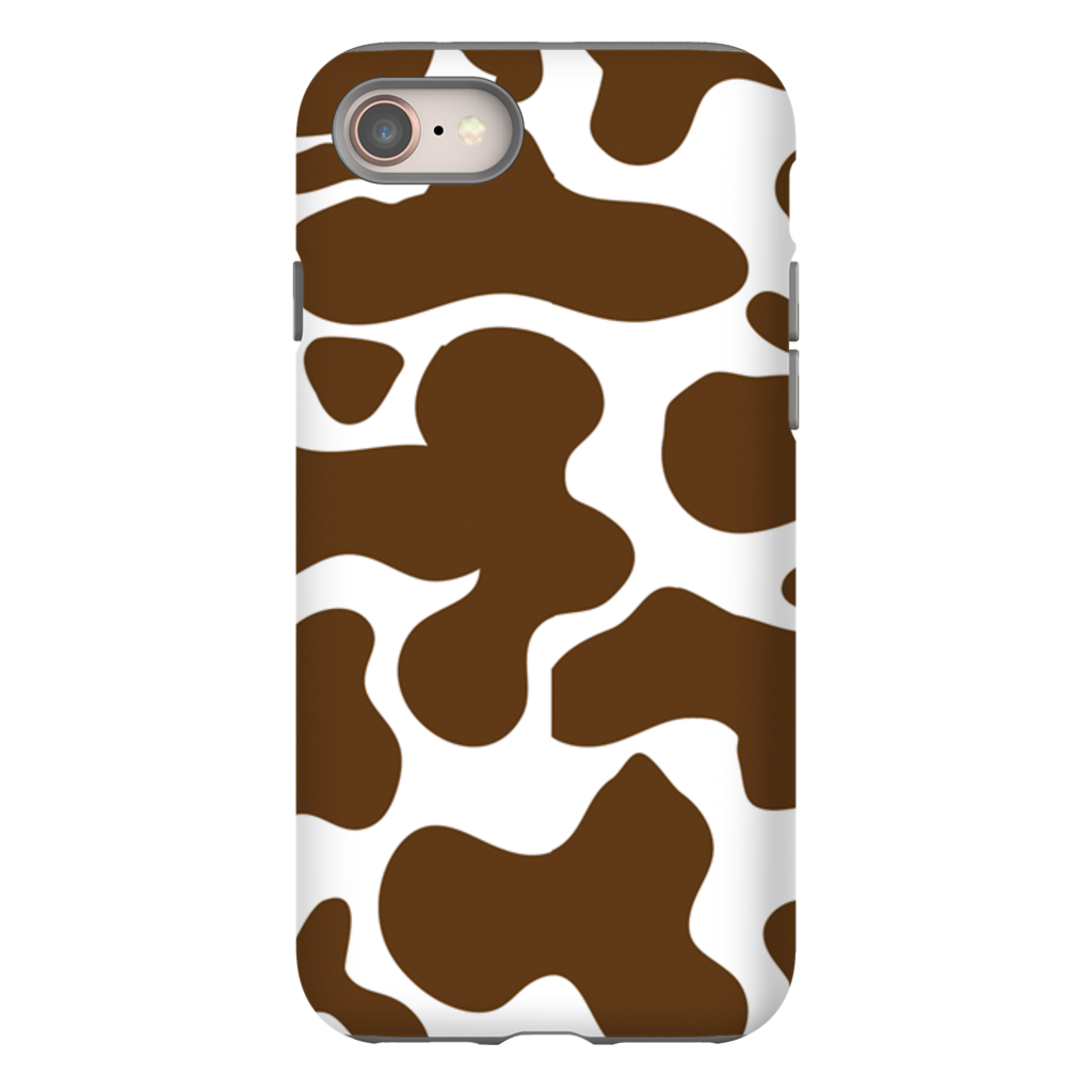 Cowhide Brown Phone Cases Gooten