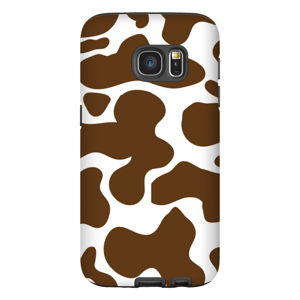 Cowhide Brown Phone Cases Gooten