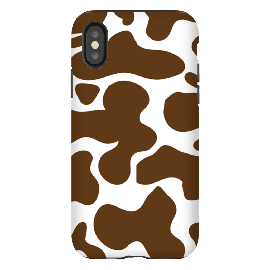 Cowhide Brown Phone Cases Gooten