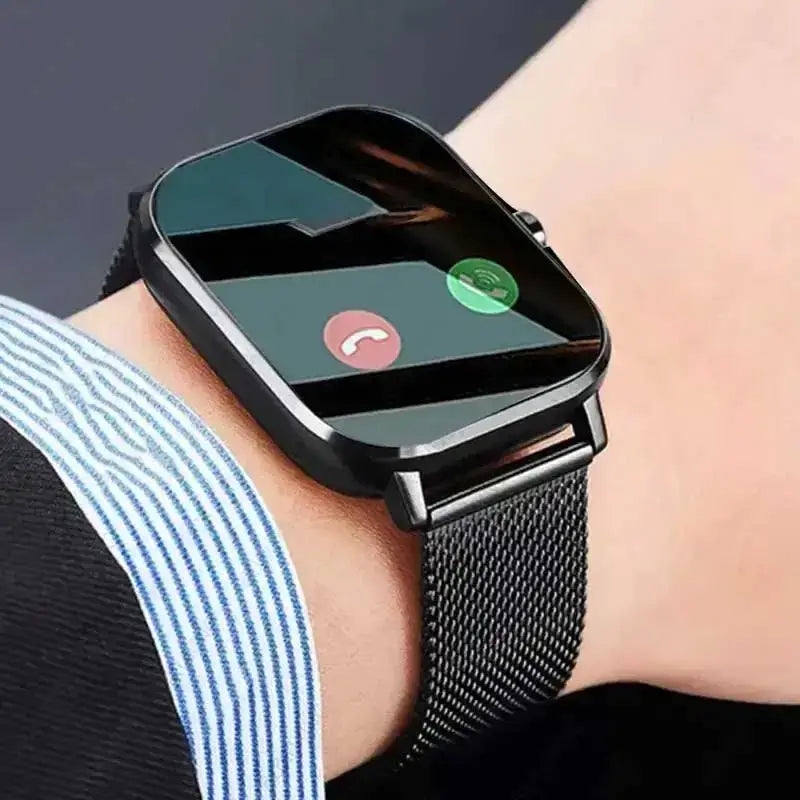 Bluetooth Smart Watch – Fitness Tracker with Call Notifications for Men & Women OBA