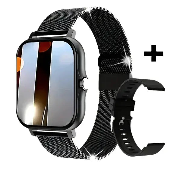 Bluetooth Smart Watch – Fitness Tracker with Call Notifications for Men & Women OBA