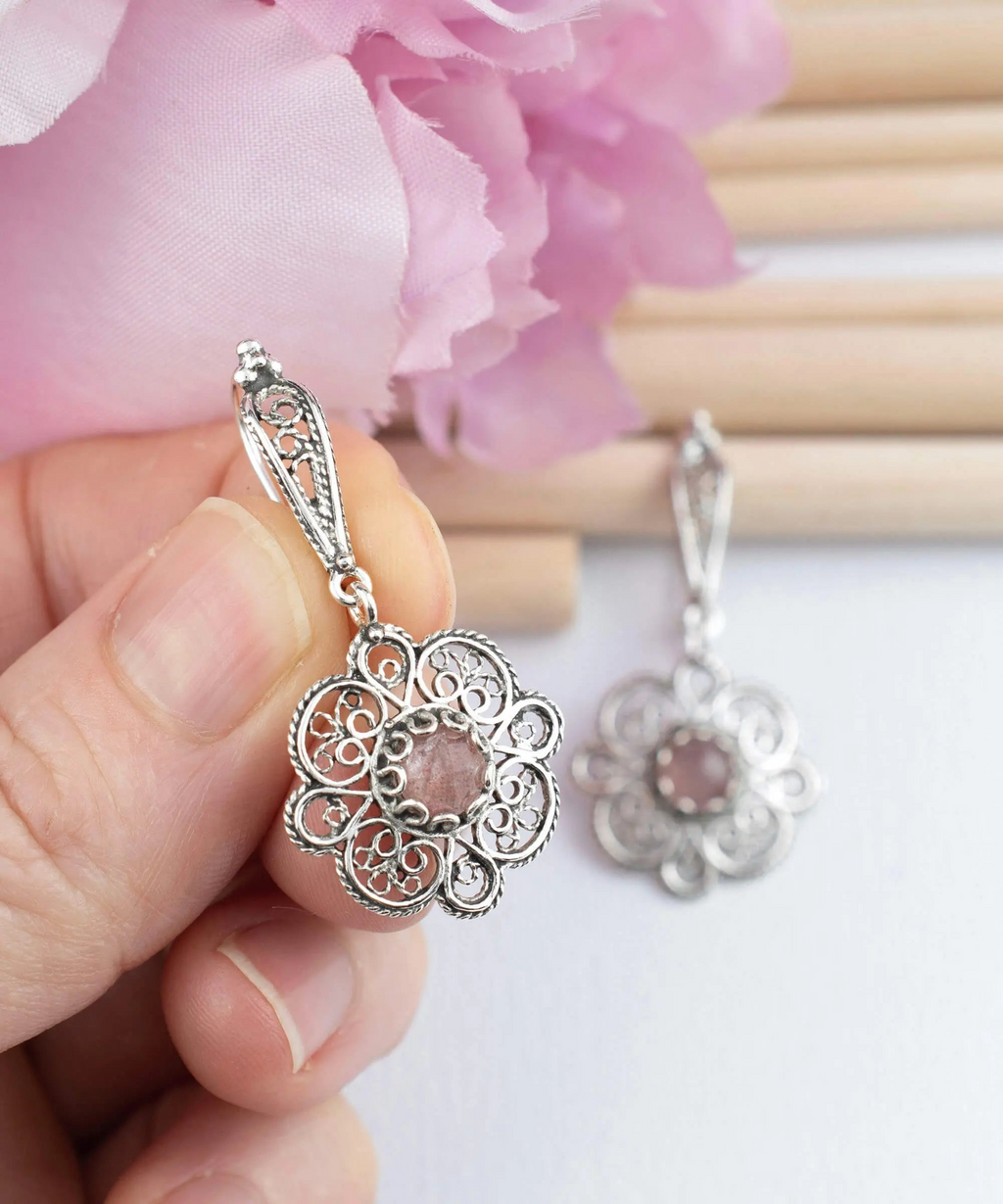 Sterling Silver Filigree Art