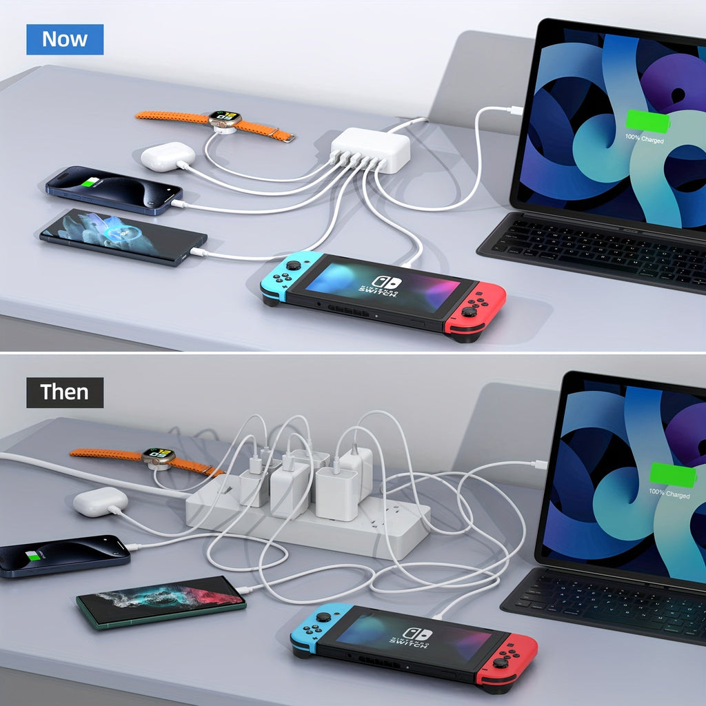 6-Port USB-C Fast Charger TM