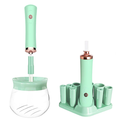 Makeup Brush Cleaner and Dryer Machine - Makeup Brush Spinner - Deeply cleaner for Makeup Brush - Quick Wash and Dry Elloria 🩷