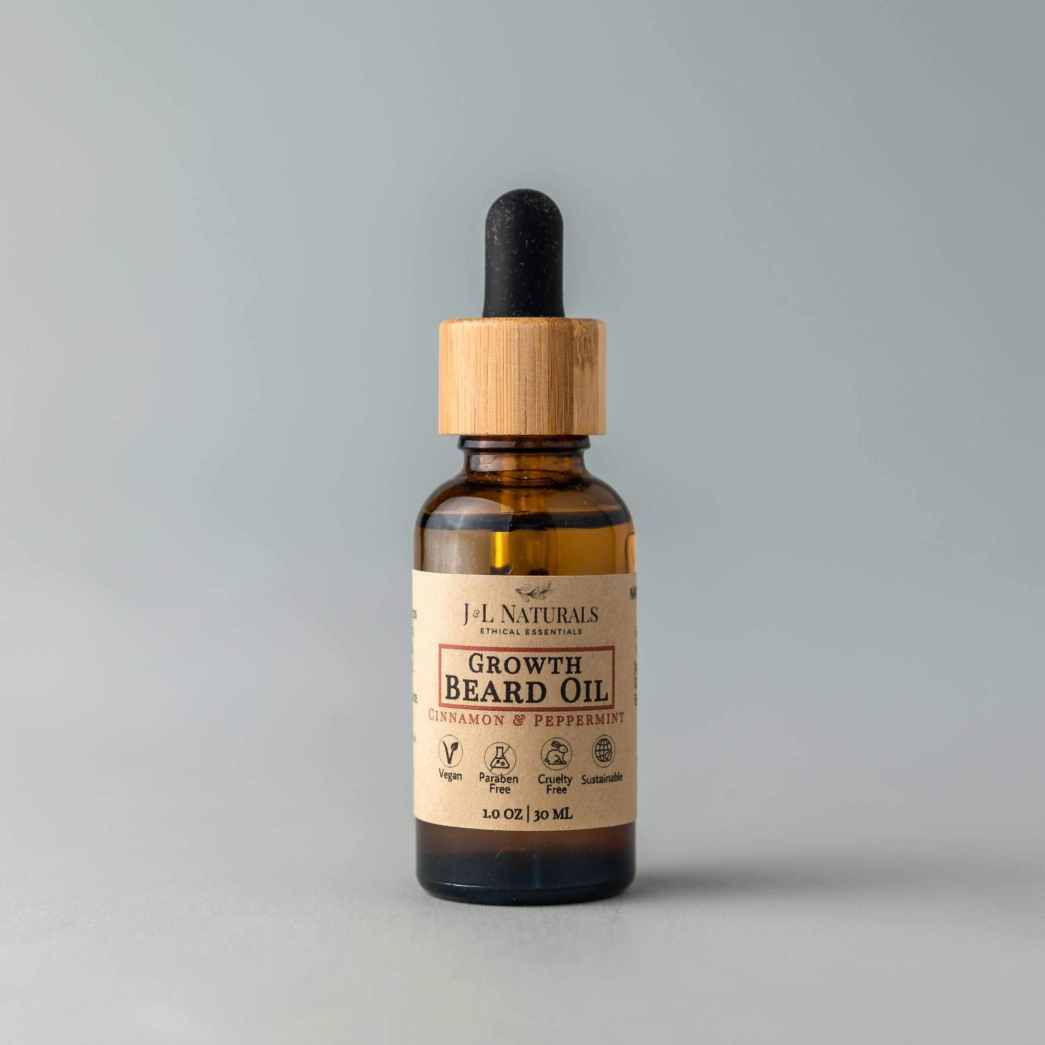 Premium Beard Oil – Softening & Conditioning Beard Care J&L Naturals
