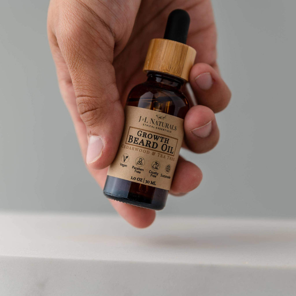 Premium Beard Oil – Softening & Conditioning Beard Care J&L Naturals