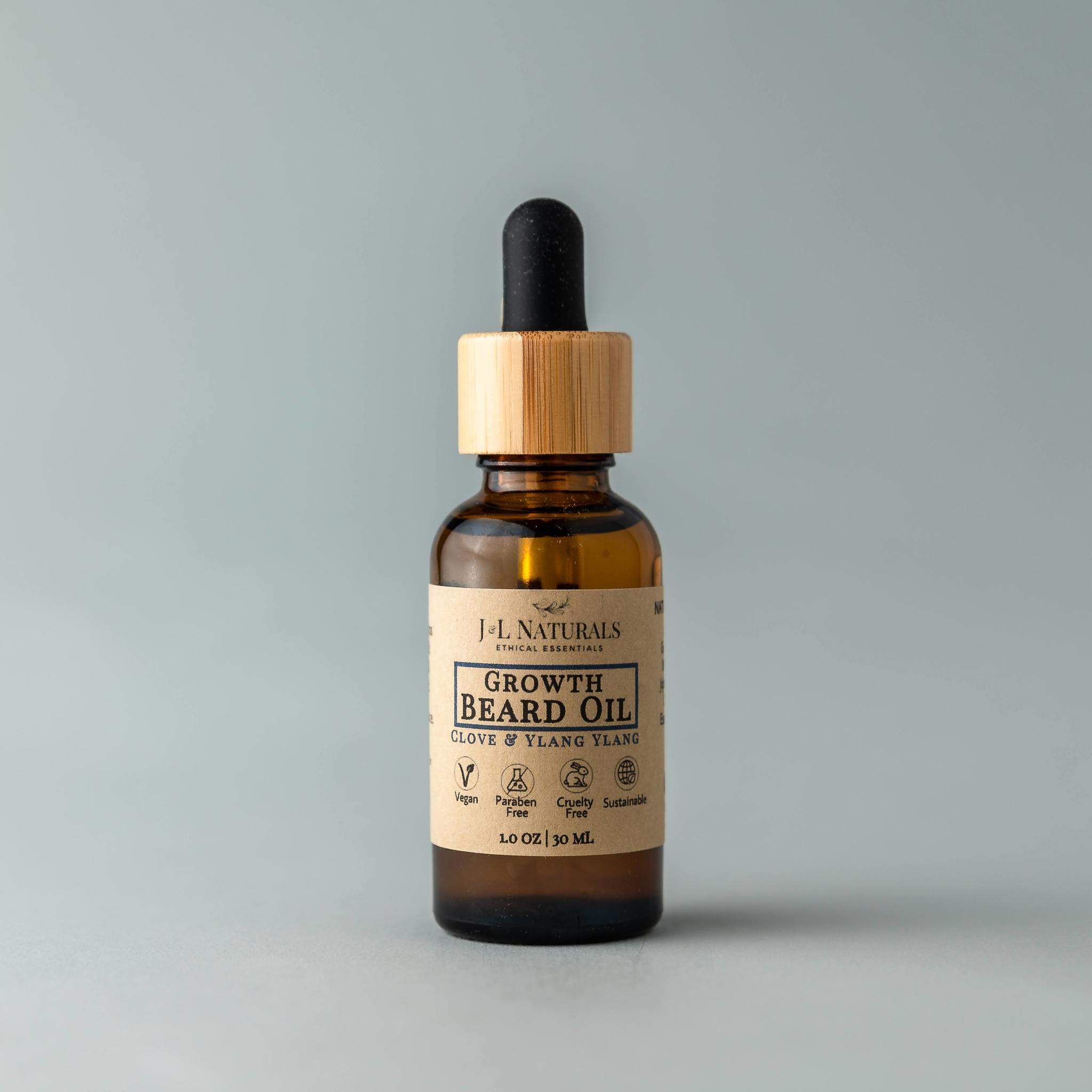 Premium Beard Oil – Softening & Conditioning Beard Care J&L Naturals