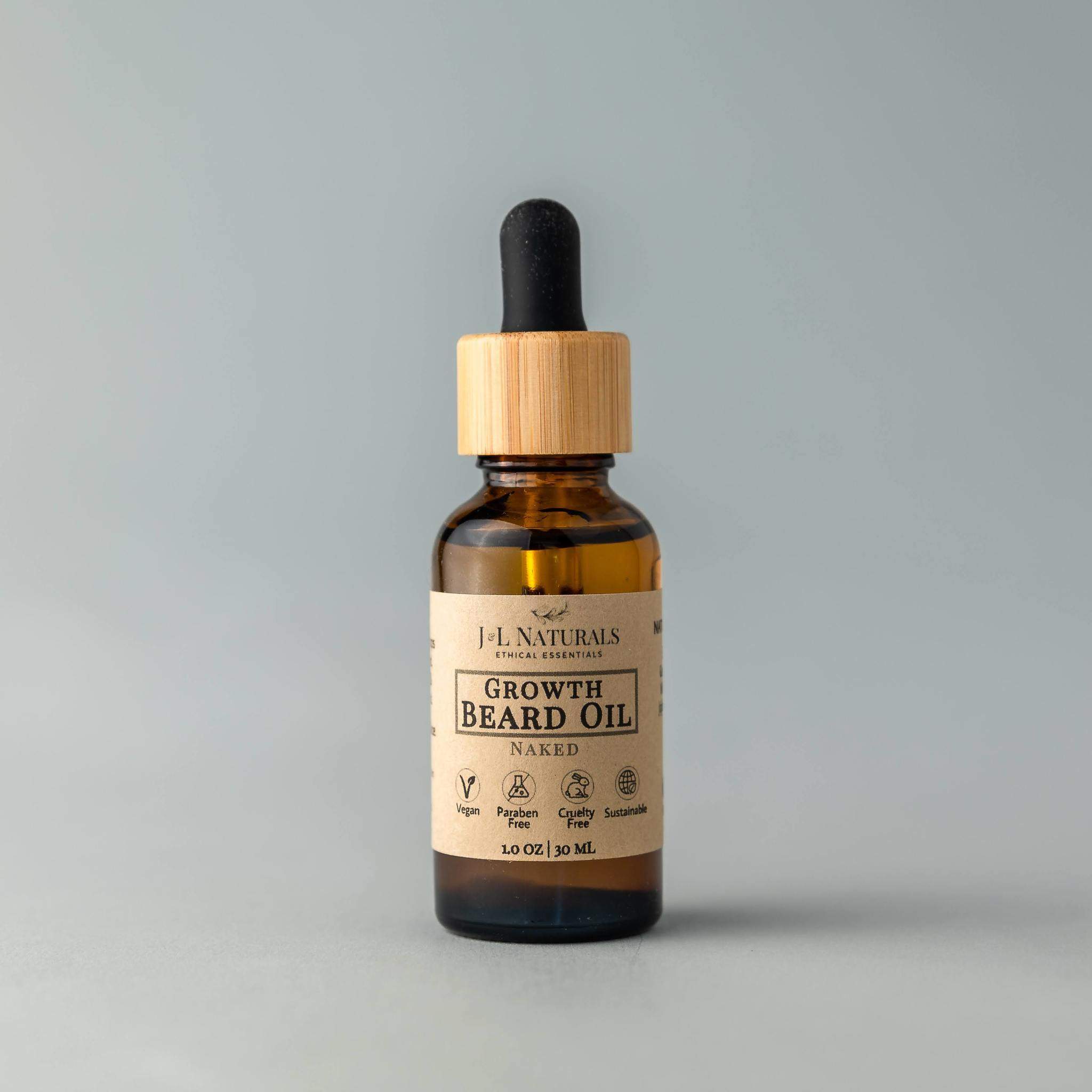 Premium Beard Oil – Softening & Conditioning Beard Care J&L Naturals