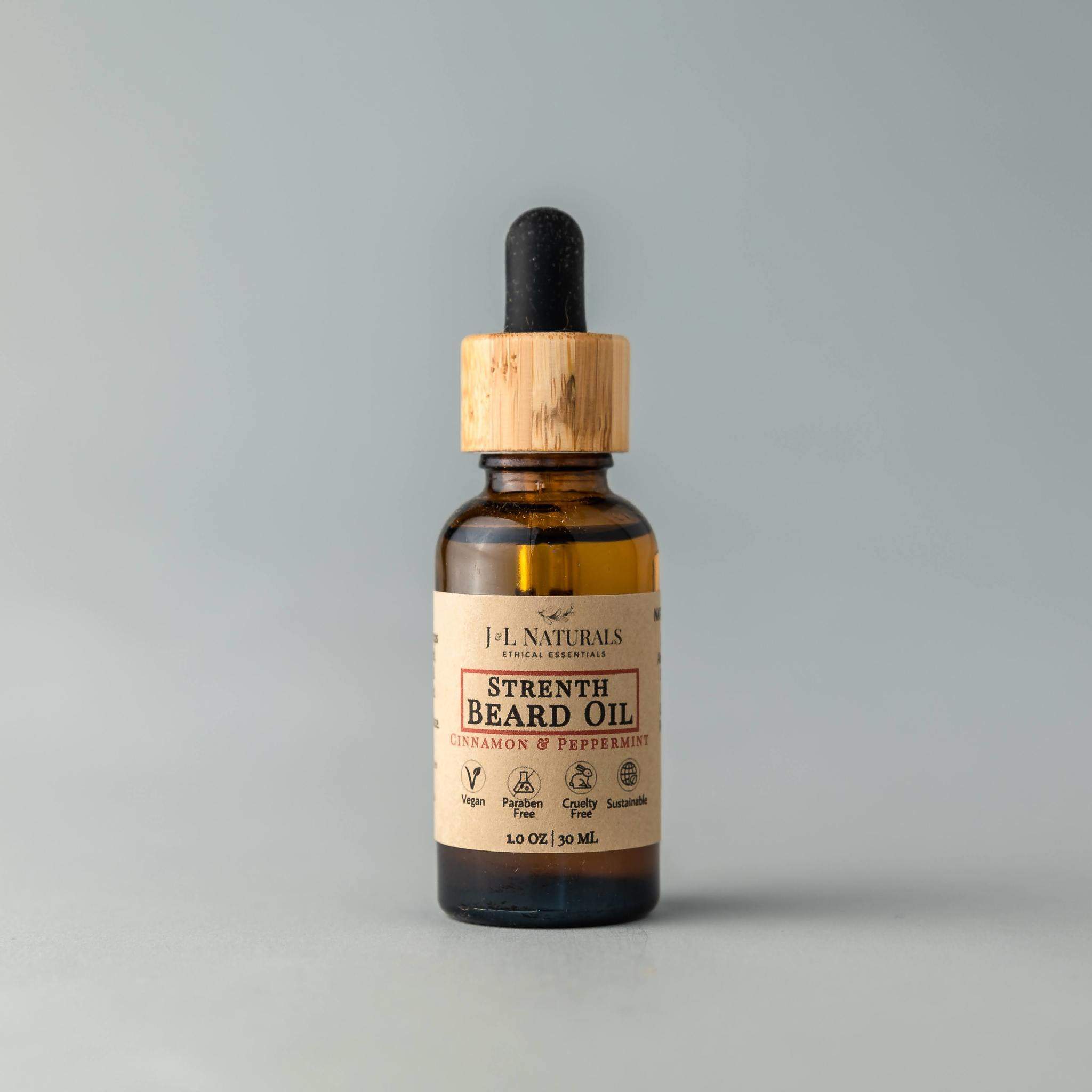 Premium Beard Oil – Softening & Conditioning Beard Care J&L Naturals