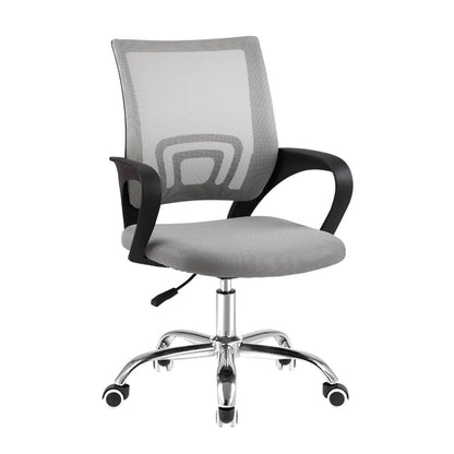 NNEDSZ Office Chair Gaming Chair Computer Mesh Chairs Executive Mid Back Grey NNEDSZ