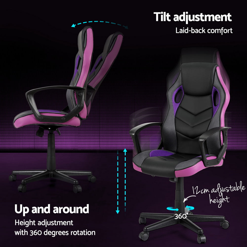 NNEDSZ Gaming Office Chair Computer Chairs Purple NNEDSZ