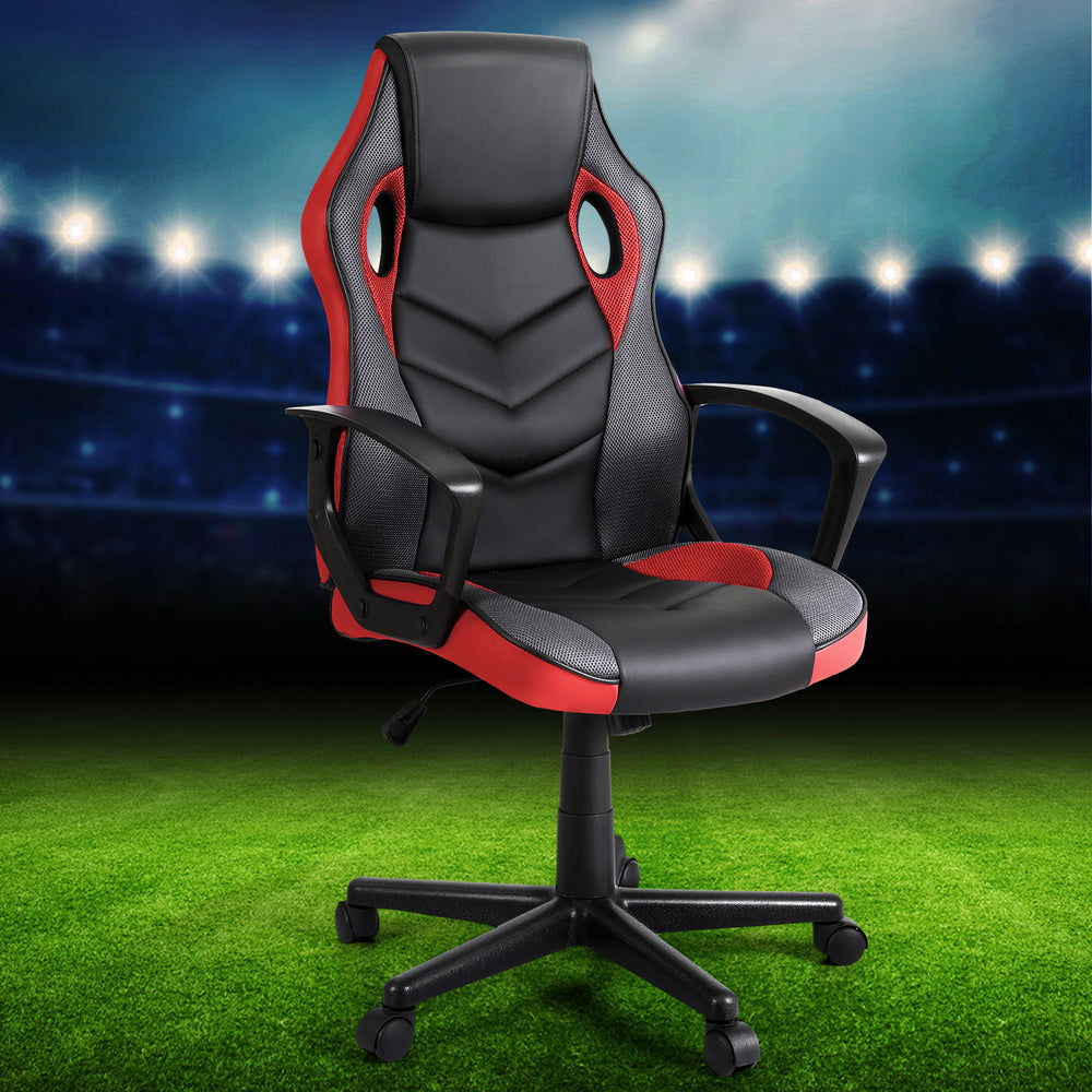 NNEDSZ Artiss Gaming Office Chair Computer Chairs Red NNEDSZ