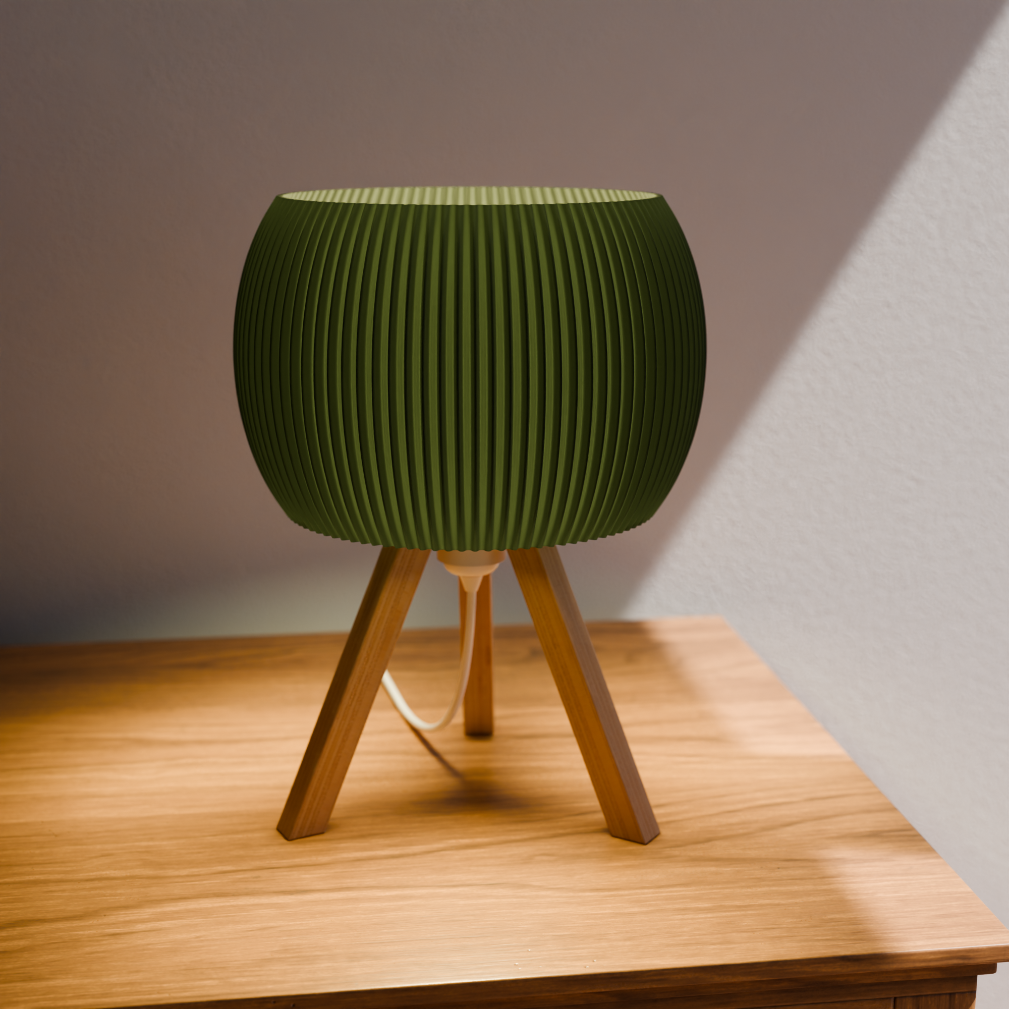 Orb Lamp Modernized Pottery