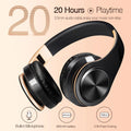 Wireless Bluetooth Headphones Gold CAN