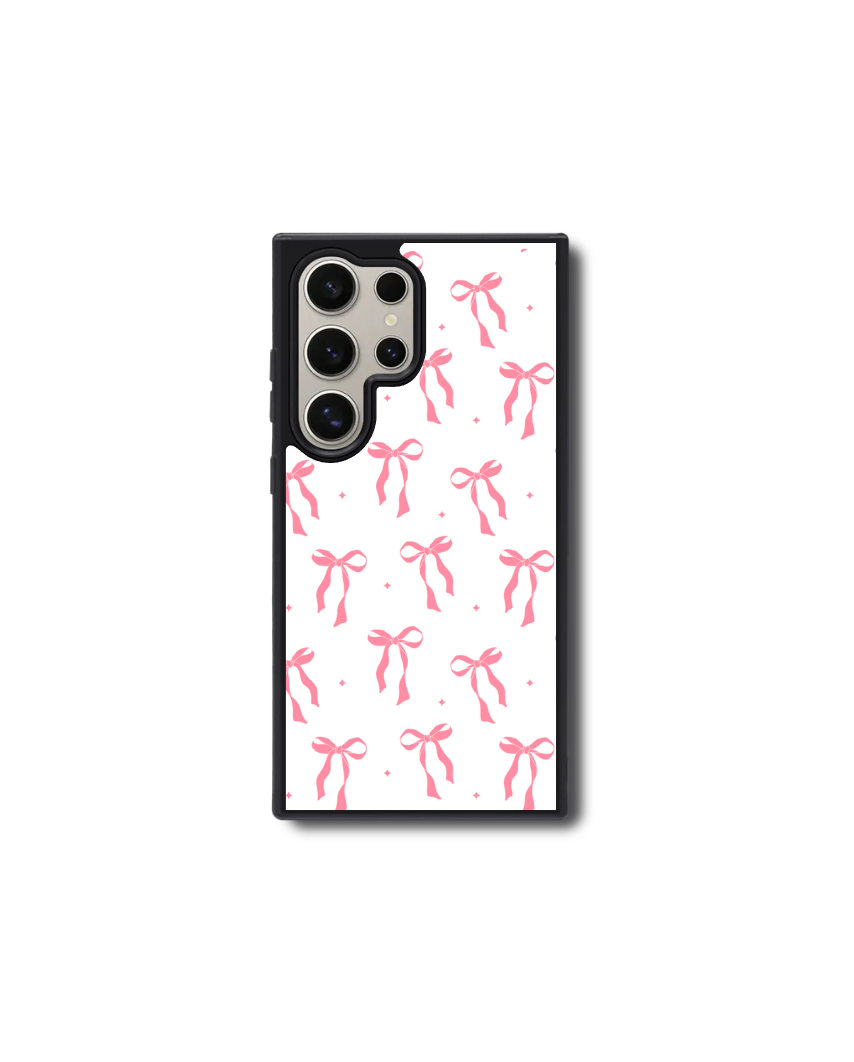 Pink Bow Phone Case Vivid Ship Studio LLC