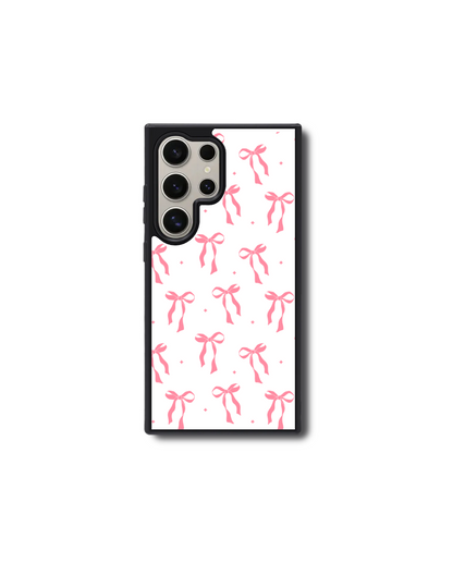 Pink Bow Phone Case Vivid Ship Studio LLC