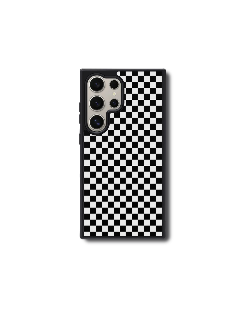 Checkered Phone Case Vivid Ship Studio LLC