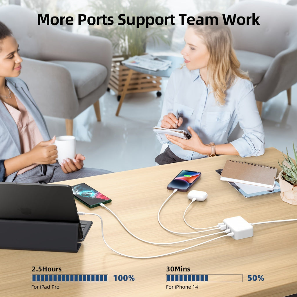 6-Port USB-C Fast Charger TM