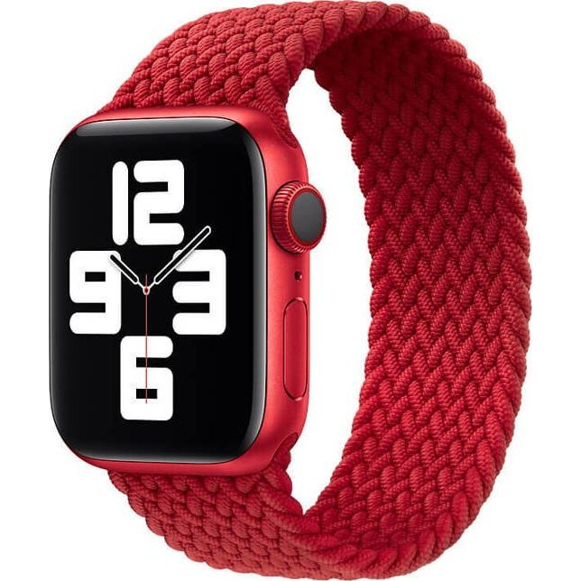 Apple Watch Solo Loop каишка, червена (194253427629) APPLE