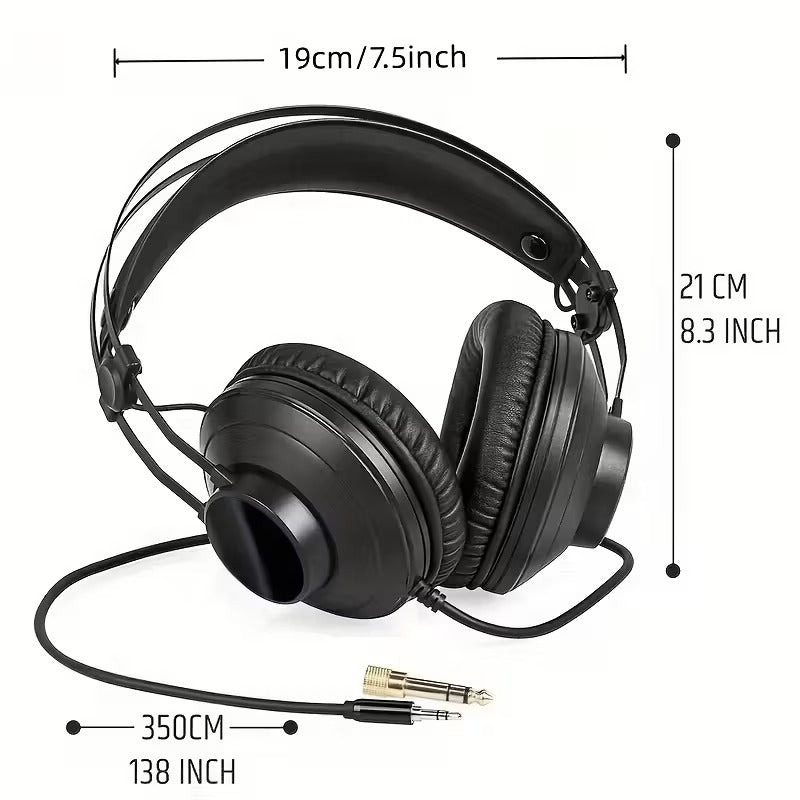 Dual Plug Wired Studio Headphones CTN