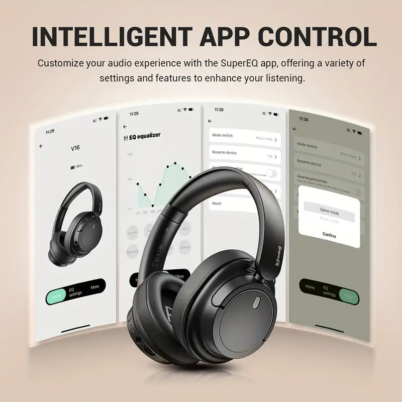 Wireless Over-Ear Headphones with Mic CTN